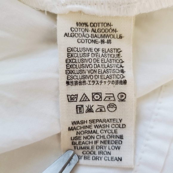 Free People Puff-Sleeve White Top Size M - Picture 8 of 10